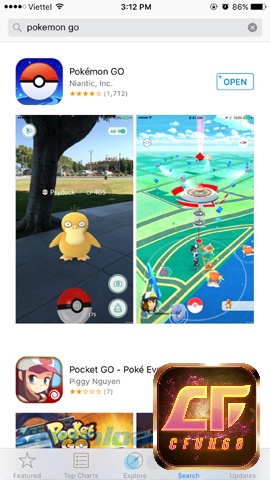 Download Game trên iOS