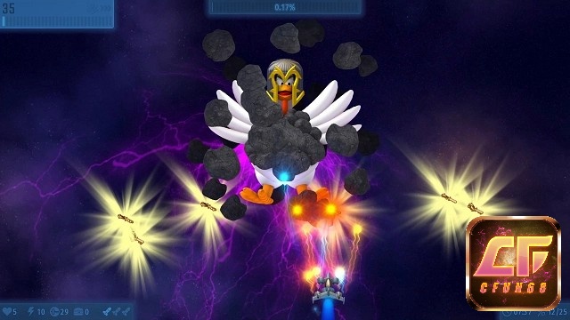 Đồ họa với phong cách 2D cartoon cùng âm thanh sôi động phối hợp hài hòa tạo điểm nhấn cho trò chơi