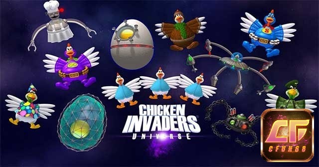 Game Invaders Universe là trò chơi giải trí bắn gà đầy vui nhộn và cuôn hút