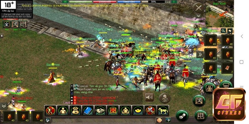 Đại chiến giữa các bang hội trong Game