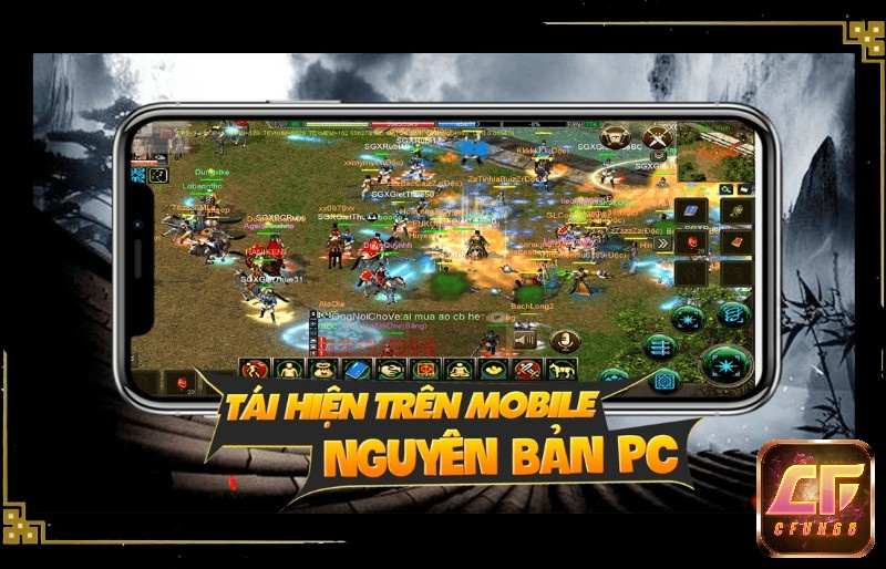 Game JX1 EfunVN Mobile tái hiện bản PC trên Mobile