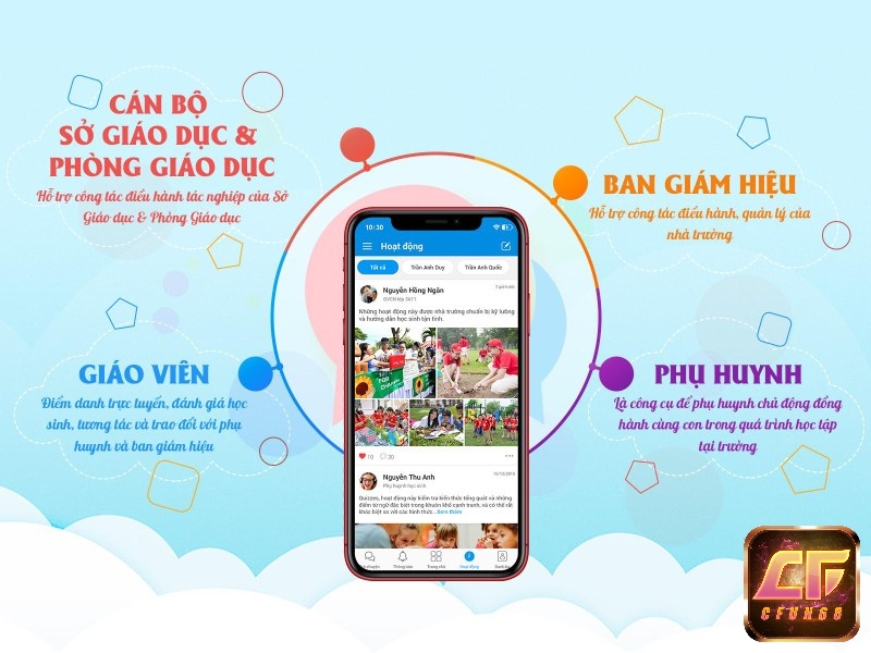 Ứng dụng dành riêng cho nhà trường