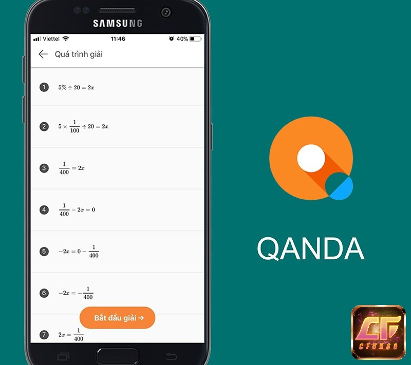 Máy hỗ trợ tính toán trên QANDA