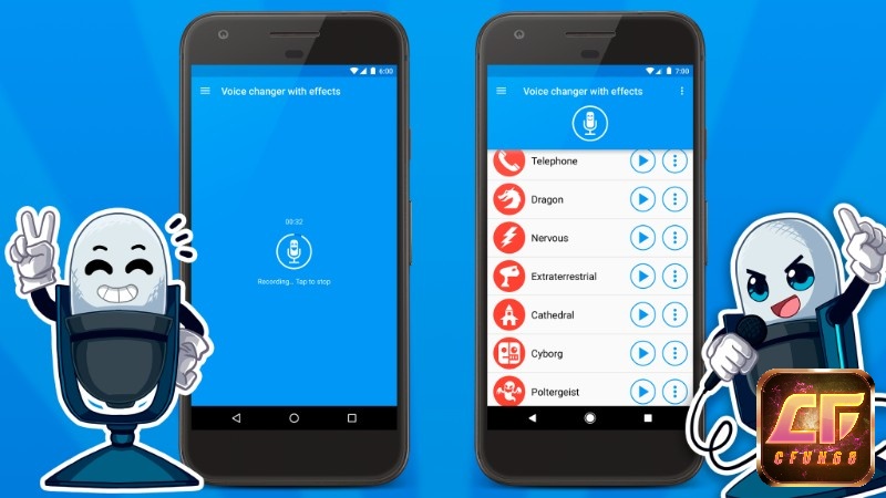 Ứng dụng thay đổi giọng nói - App voice changer