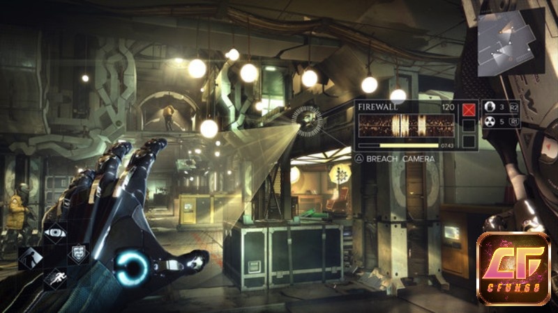 Nhân vật Adam trong game Mankind Divided