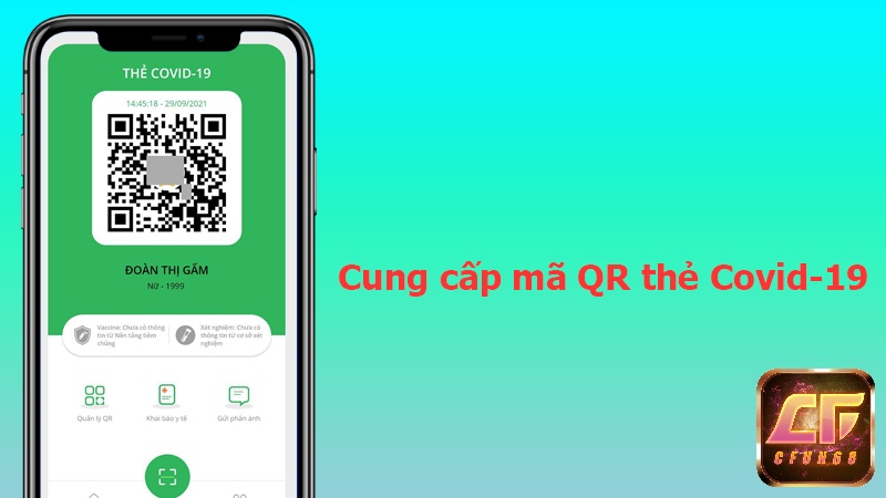 Mã QR cho thẻ covid