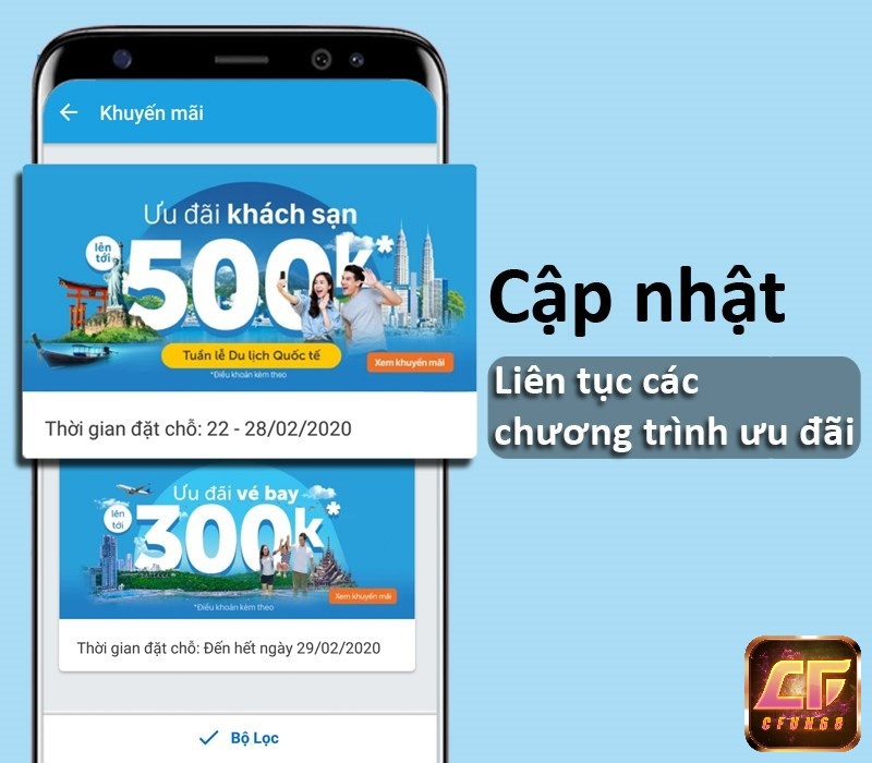 Traveloka cập nhật liên tục nhiều chương trình khuyến mãi