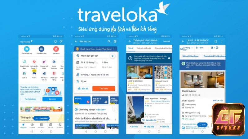 Traveloka có nhiều ưu điểm nổi bật.