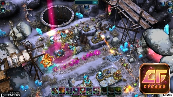 Game Prime World có nhiều màn chơi đa dạng