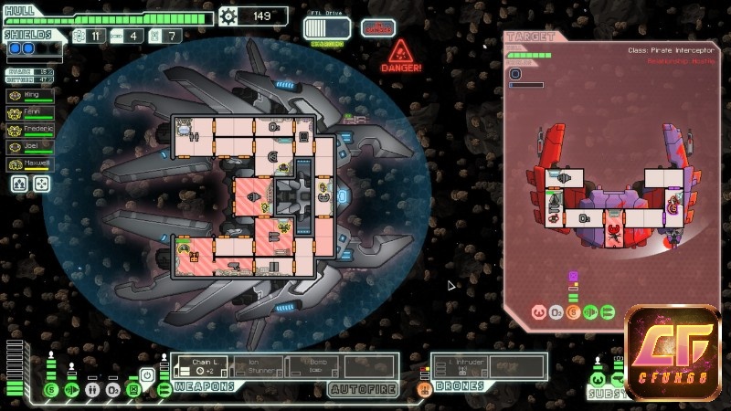 FTL: Faster Than Light - Mô phỏng cảm giác điều khiển tàu vũ trụ không gian