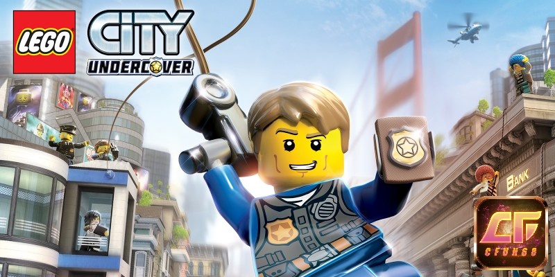Khám phá thành phố Lego đầy màu sắc trong một thế giới mở rộng lớn với Lego City Undercover
