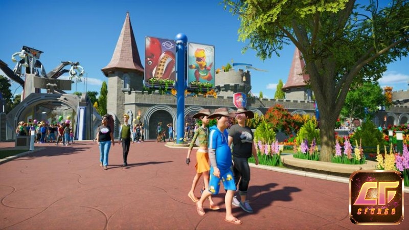 Planet Coaster sở hữu âm thanh sống động
