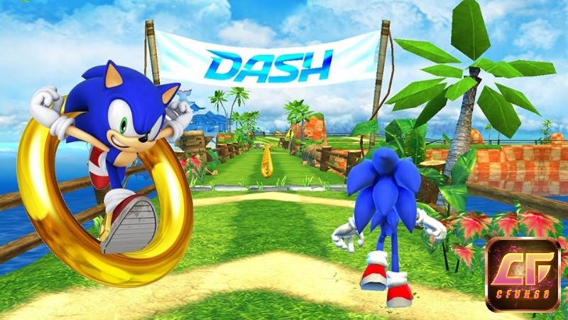 ái hiện các khu vực kinh điển như Green Hill Zone