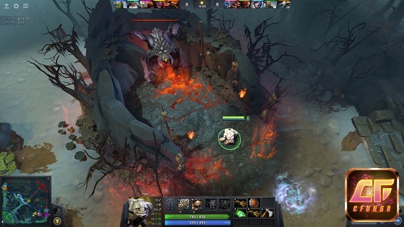 Dota 2 nổi bật với gameplay phức tạp, đòi hỏi kỹ năng cao, phù hợp cho game thủ hardcore