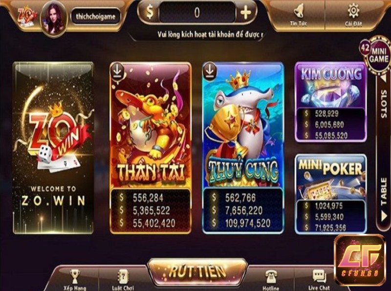 Cùng cfun68 khám phá game bài đổi thưởng chi tiết nhé!