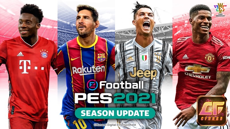 eFootball nổi bật với lối chơi kỹ thuật và điều khiển mượt mà, cải tiến đồ họa và vật lý bóng năm 2025